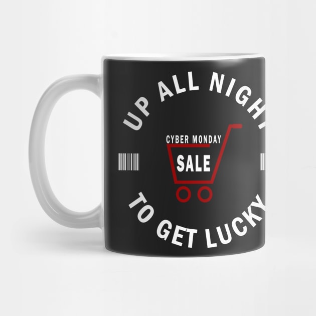 Up All Night To Get Lucky - Cyber Monday Shopaholic by CMDesign